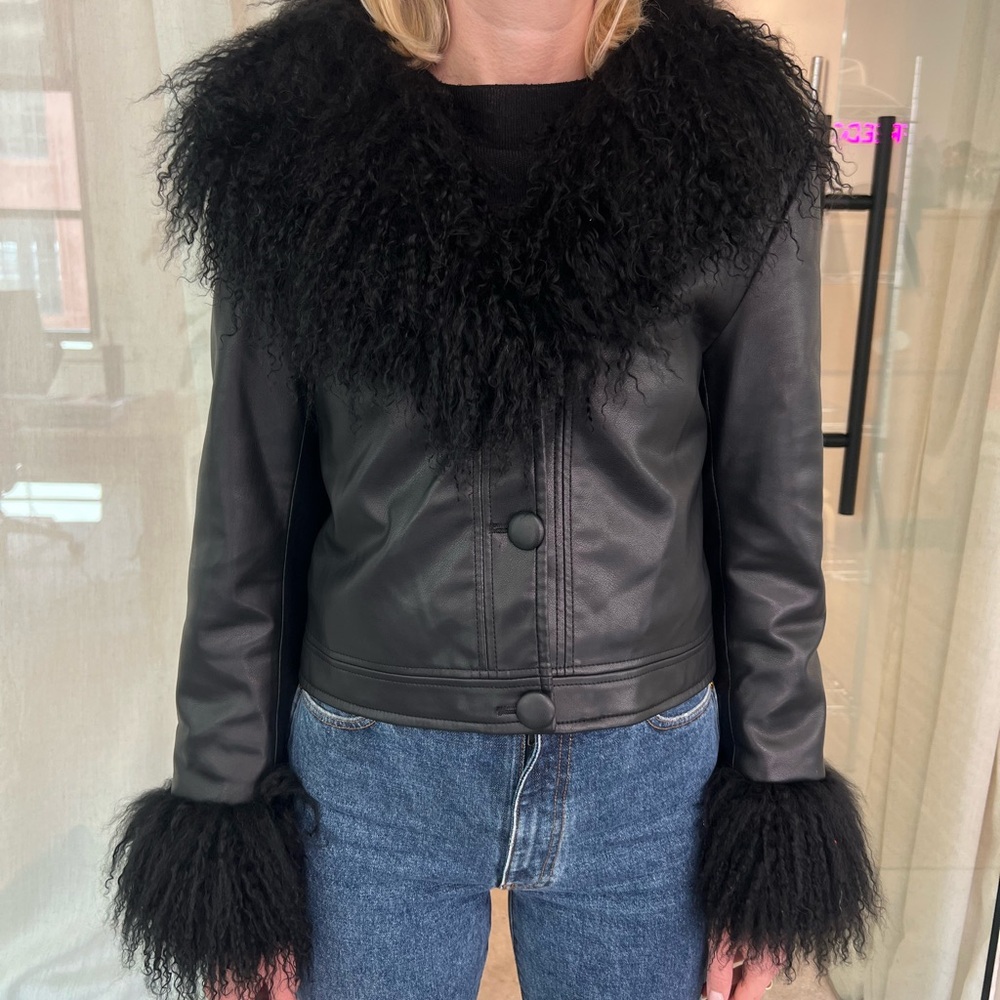 Charlotte Simon fur jacket